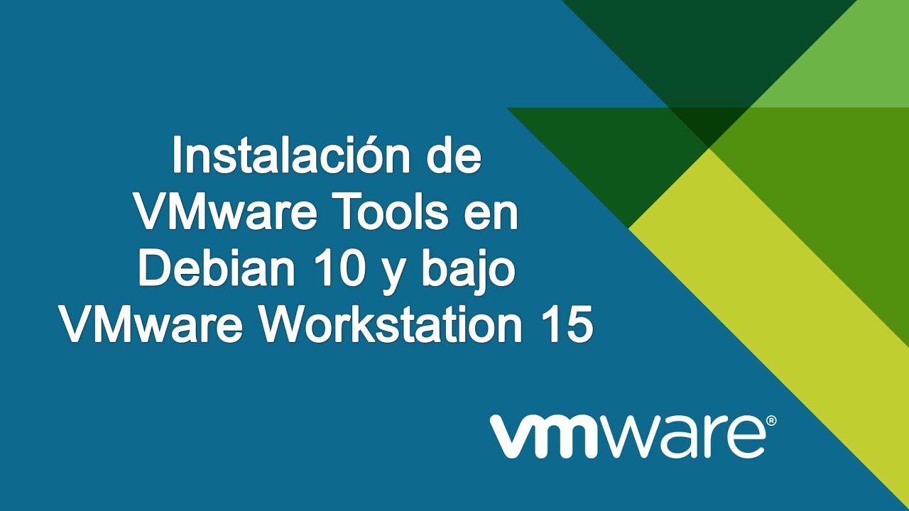 Instalación de VMware Tools en Debian 10 y VMware Workstation 15 – Bitácora  del SysAdmin