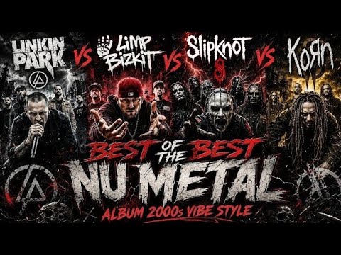 BEST OF THE BEST NU METAL ALBUM 🔥 Linkin Park vs Limp Bizkit vs Slipknot vs Korn | 2000s Vibe Mix 2