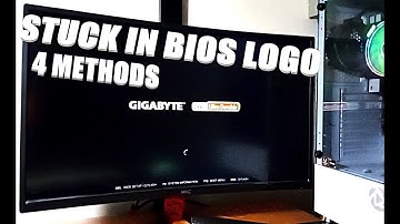 HOW TO FIX GIGABYTE MOTHERBOARD STUCK IN GIGABYTE LOGO ?
