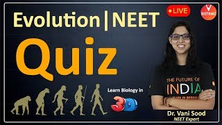 Quiz on Evolution Class 12 Biology | NEET 2020 | AIIMS | NCERT | Vani Ma