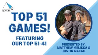 Top 51 Games! #51 - #41 (2021)