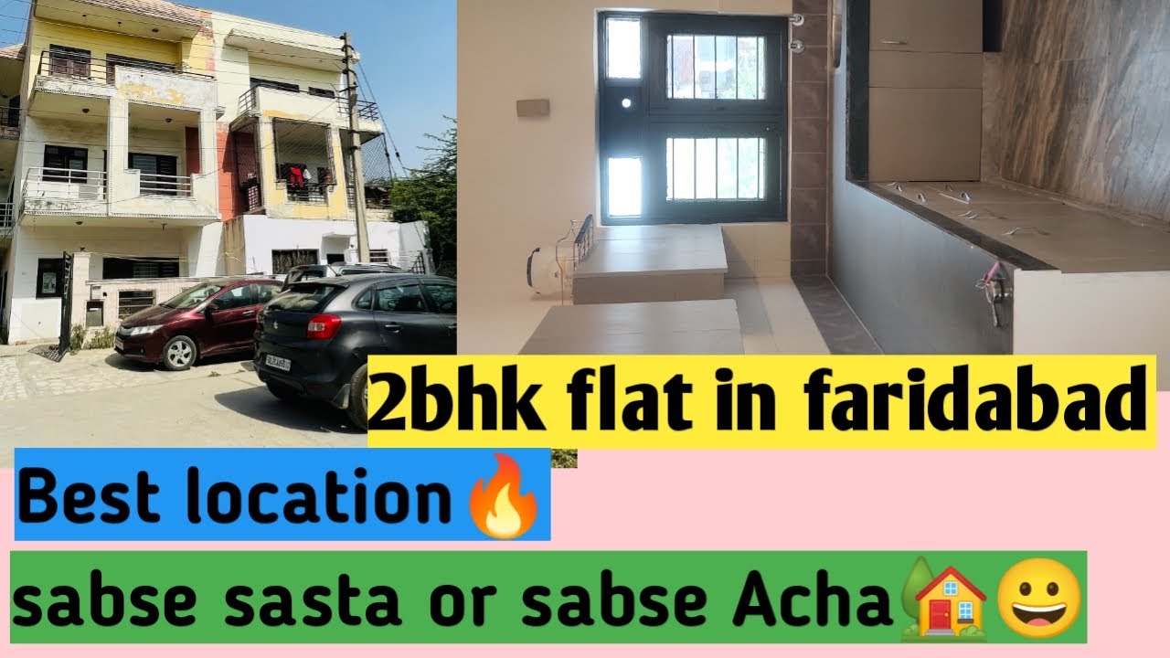2BHK BUILDER FLOOR IN FARIDABAD PAWAN PROPERTIES SASTA FLAT READY