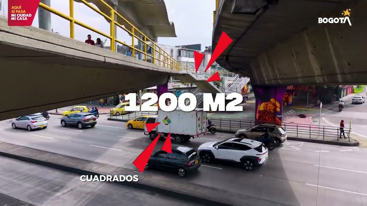 #PuentesQueUnen transforma los bajo puentes en espacios de cultura y bienestar para la ciudad