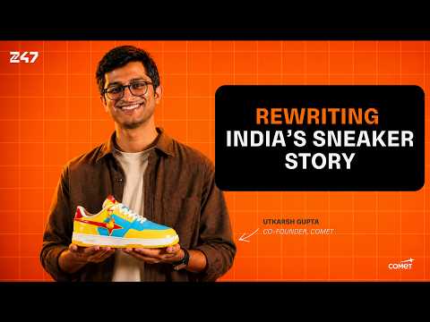 How did comet start selling 25,000 pairs of shoes a month? | Utkarsh Gupta, Co-founder | Unstarted