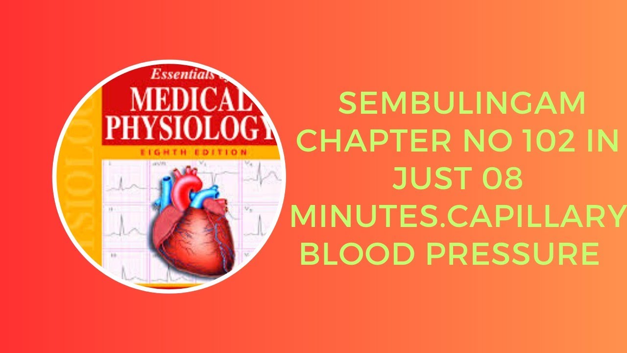 Capillary blood pressurecapillary blood pressure in Hindi/Urdu