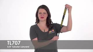 5/8" Tubular Lanyard | TL707 Wealth