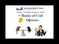 Call Options அடிப்படைகள் - Options Trading பயிற்சி - CA Muthu