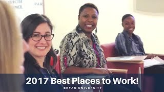 2017 Best Places to Work | Bryan University