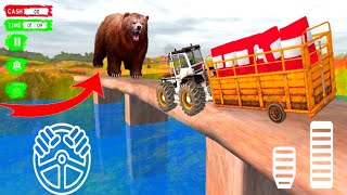 Real Farming Cargo Tractor Uphill Driver - Offroad Heavy Tractor Driving - Android GamePlay #3 screenshot 5