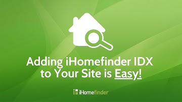 Add iHomefinder IDX To Any Website