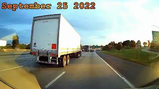 Windsor Locks to Berlin Turnpike via I-91 South 🚗 | Silent Dashcam Drive