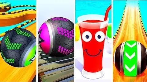 Going Ball || Rollance || Juice Run || Sky Rolling Ball-All Level Gaming Video @LittleMoviesGamesFun
