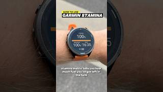 This is how you actually use Garmin Stamina as a runner #garmin #garminrunning #runningtips
