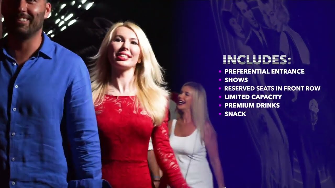 CocoBongo, Gold Member, Front Row, la mejor ubicación