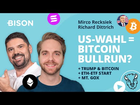 US-Wahl = Bitcoin Bullrun? Ethereum-ETF-Start – folgt bald Solana?@Bitcoin2Go
