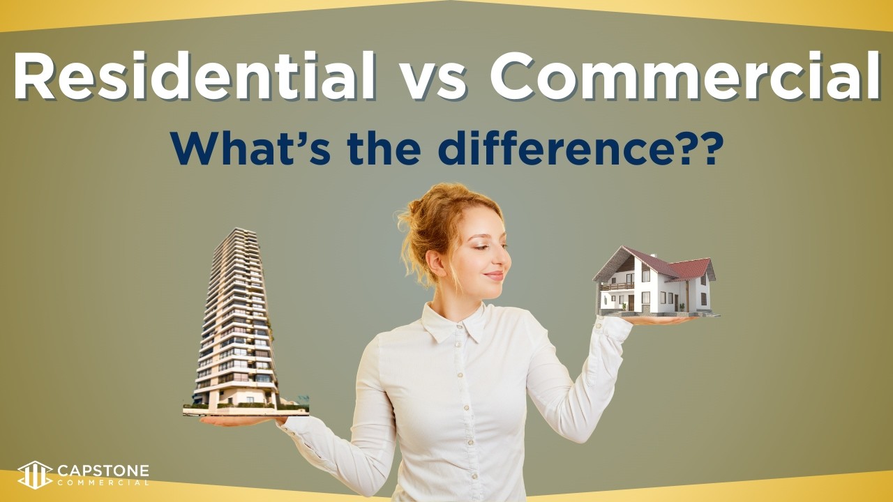 Commercial vs Residential Real Estate: 4 Key Differences - YouTube