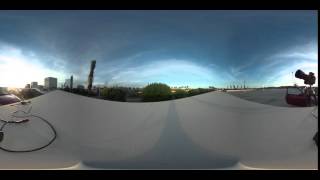 THETA 360 m15 Spherical Video time-lapse test