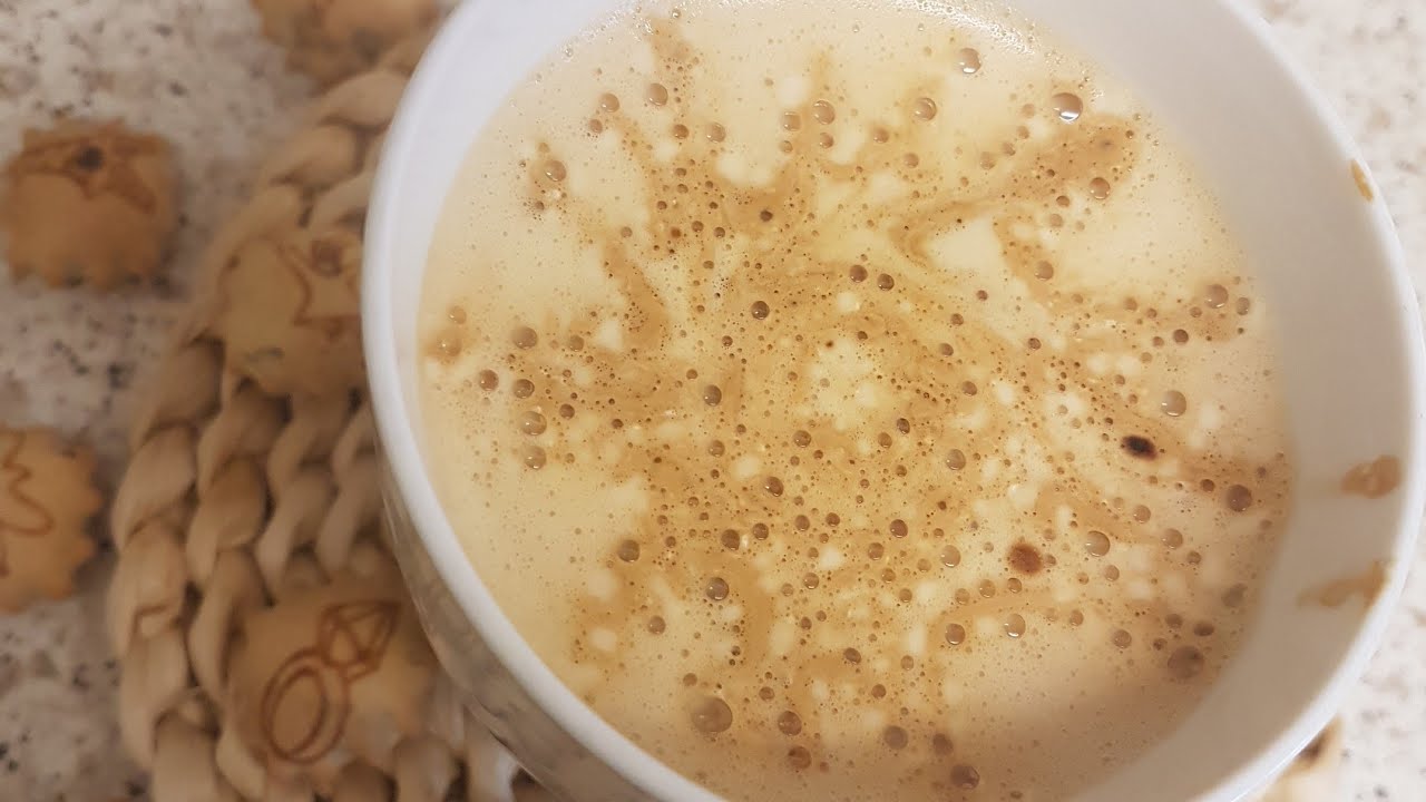 How to make creamy coffee cappuccino at home/ without machine hand