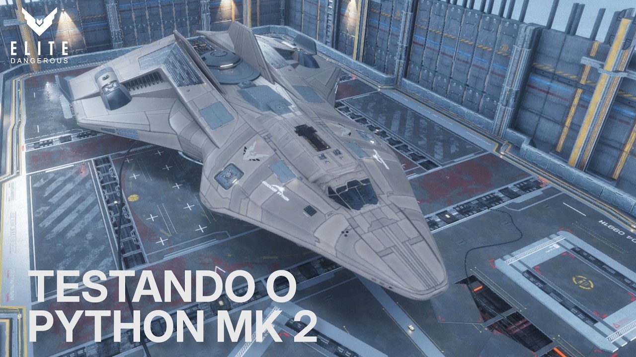 Testando o Python Mk II com piratas - Elite Dangeous Odissey - YouTube