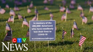 U.S. reaches 200,000 COVID-19 deaths, that staggering number is the highest in the world