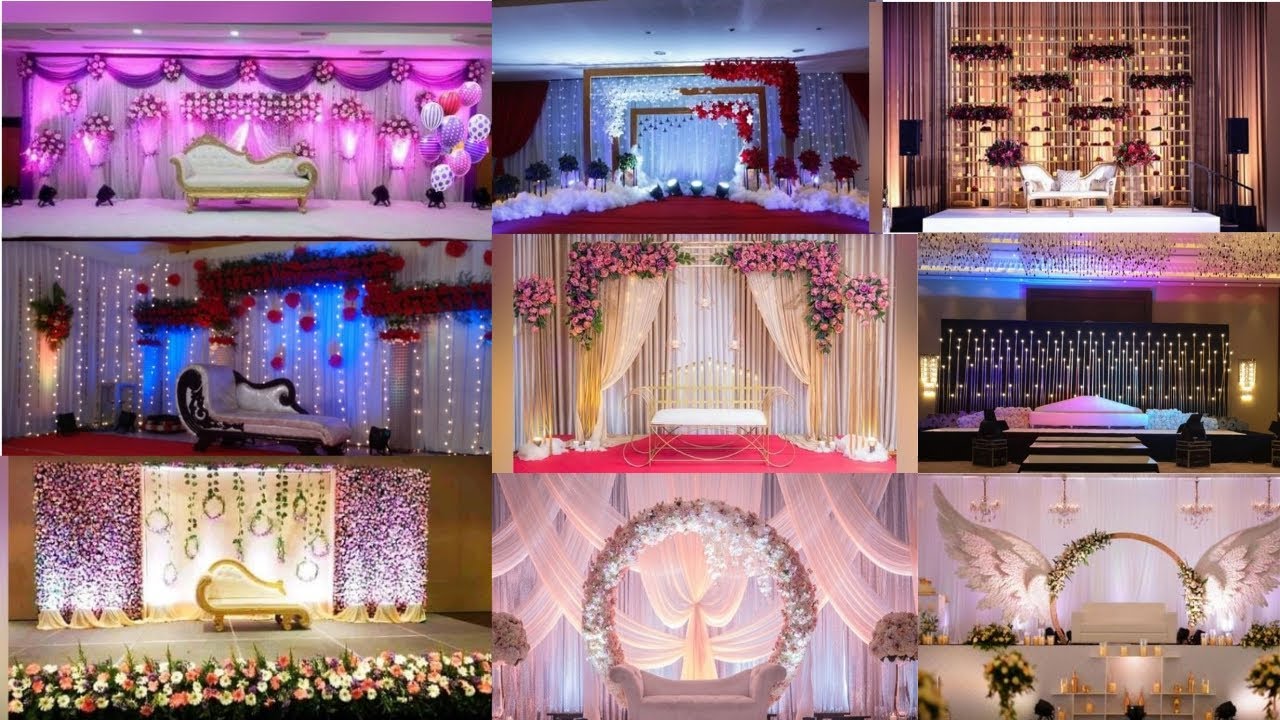 Latest Wedding Stage Decoration Ideas | Latest Reception Stage Decoration Ideas