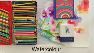 Watercolour brush pens for relaxation.