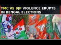 Barbarity rocks bengal elections again tmcbjps heated clash in cooch behar amid phase1 elections
