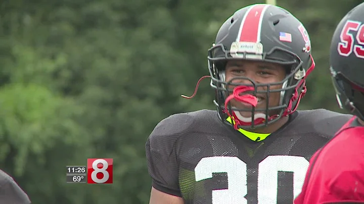 UConn-bound Wilbur Cross lineman Travis Jones is a...