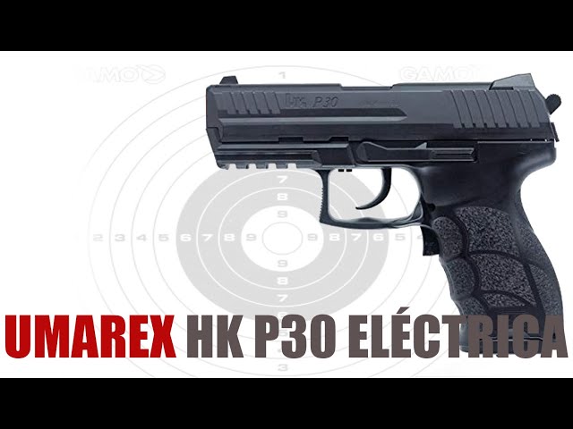 ✓ HK P30 - Pistola de airsoft eléctrica (6mm) 