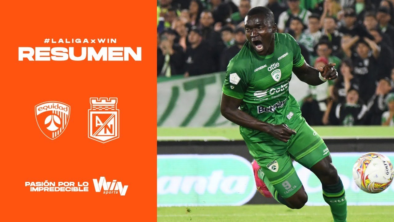 La Equidad vs. Nacional (resumen y goles) | Liga BetPlay Dimayor 2024- 1 | Fecha 9