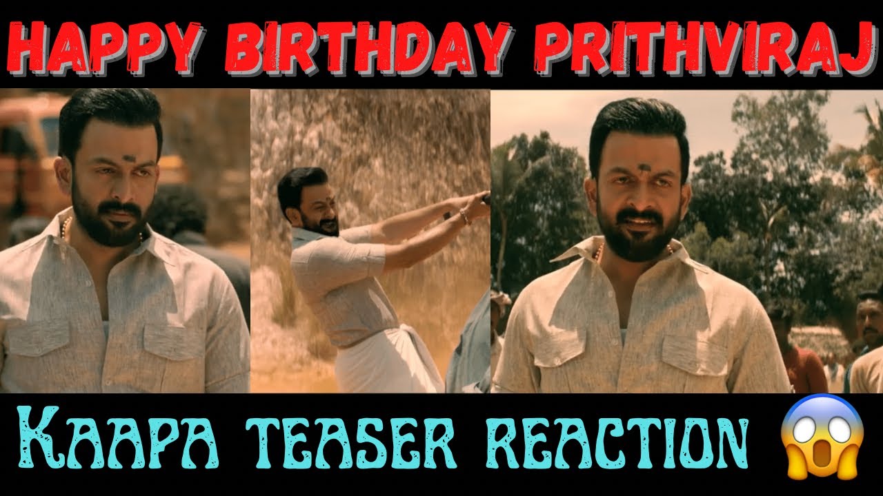 Kappa Reaction🔥 Prithviraj | Asif Ali | Kaapa Teaser Reaction | Reaction Video | GUESS IT