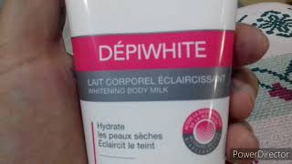 تبييض الجسم و المناطق  الحساسة?Dépiwhite lait éclaircissant pour peau et parties intimes