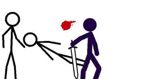 stickmans from stick nodes VS Stickman from drawing cartoons 2