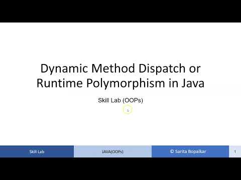 Dynamic Method Dispatch