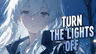 Nightcore - Turn The Lights Off | Justė, Jaxstyle & Jon [Sped Up]