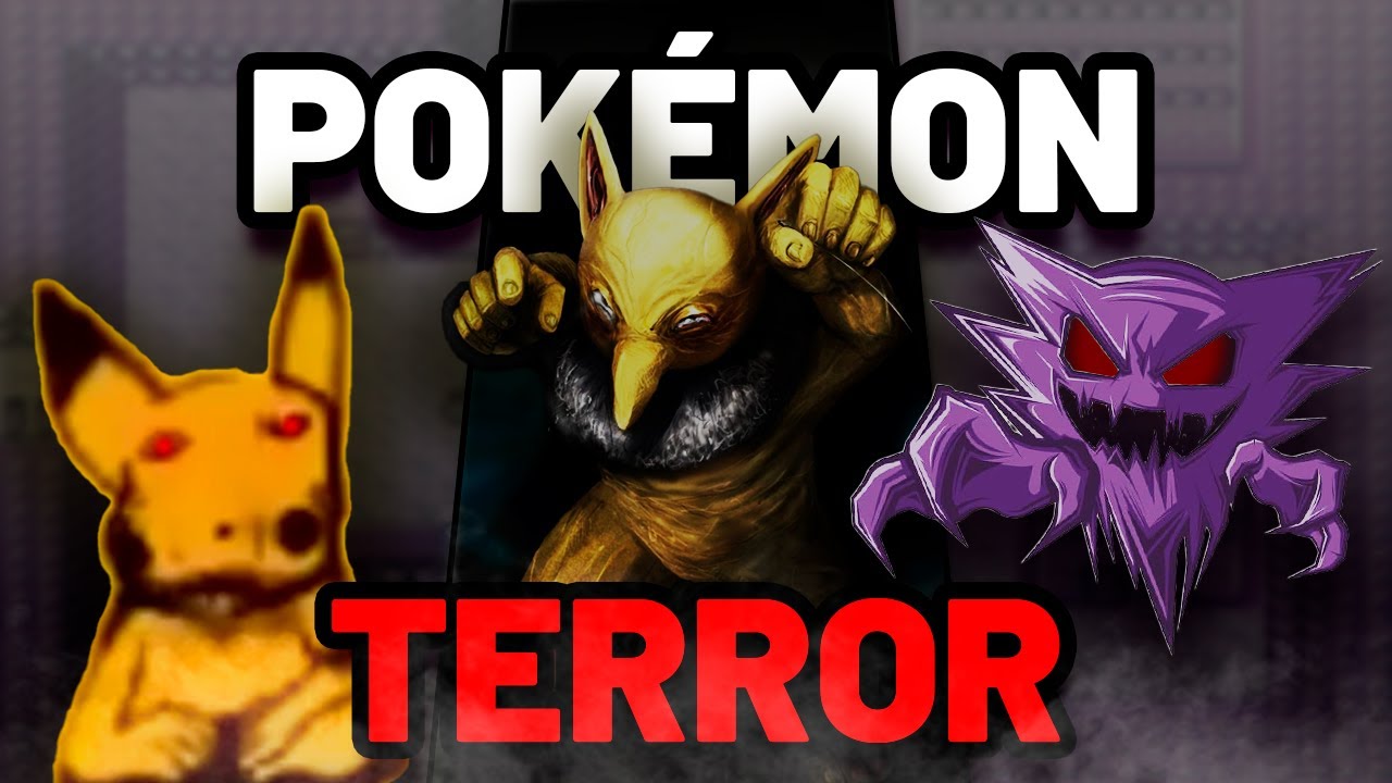 ¡TOP 3 Mejores Juegos De TERROR De POKEMON!