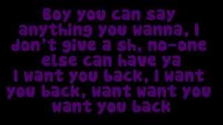 Cher Lloyd Ft. Astro - Want U Back Lyrics