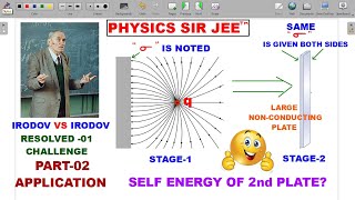 SELF ENERGY CHALLENGE ✨PART -2 APPLICATION PROBLEM ON IRODOV VS IRODOV CHALLENGE 'RESOLVED-01' VIDEO