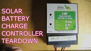 Tear Down Of A Solar Battery Charge Controller