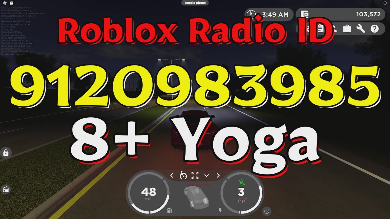 Yoga Roblox Radio Codes IDs YouTube 