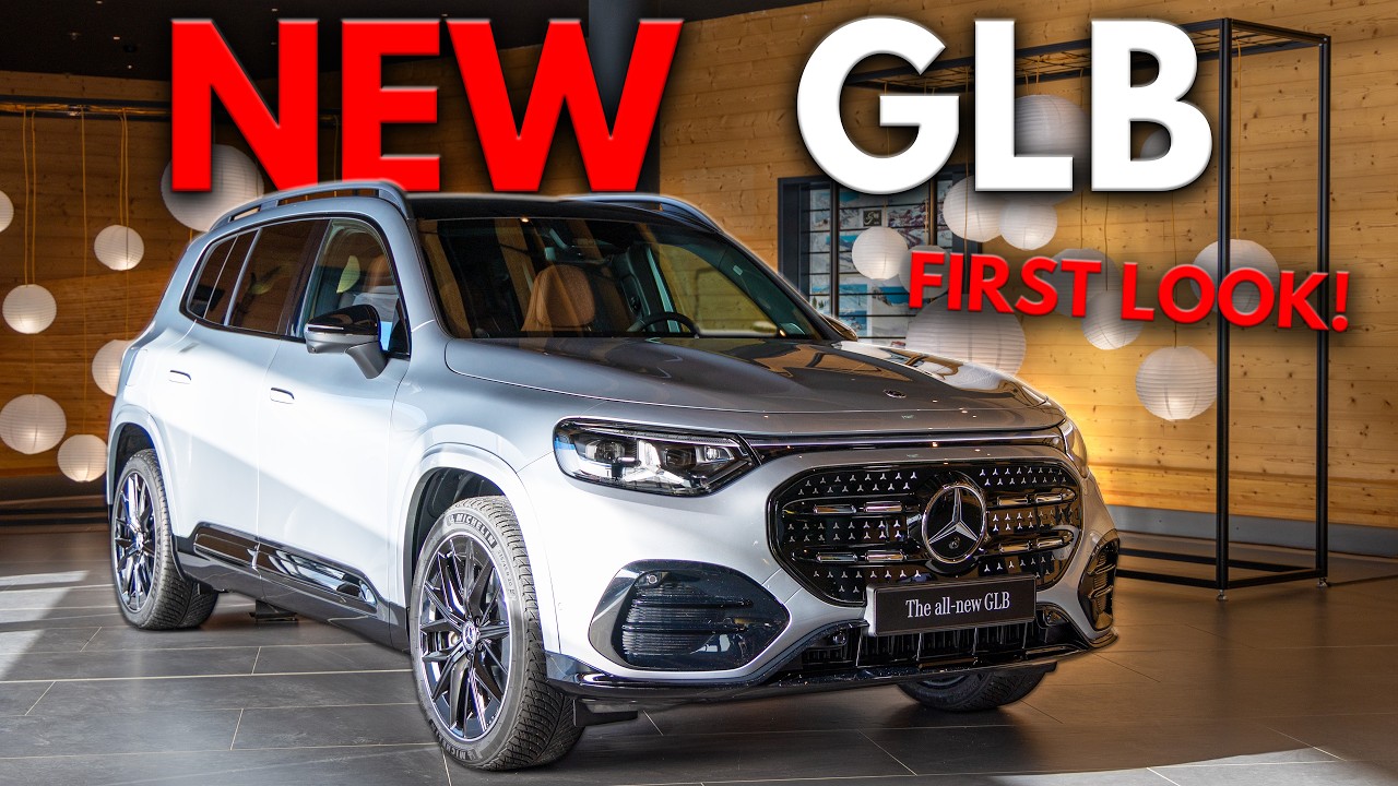 Video till Mercedes rullar ut nya eldrivna GLB