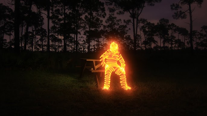 How to make a light painting 