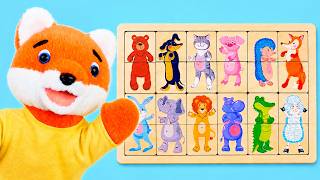 Match the Animal Heads 🐾✨ Puzzle Adventure with Fluffi screenshot 2