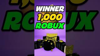 OMG! 1000 Robux for Free 😱 ROBLOX 2025 #roblox