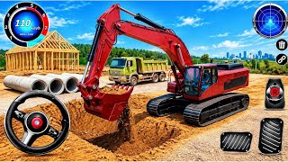 JCB City Road Construction Simulator 3D - City Construction Road Builder Simulator -Android Gameplay screenshot 4