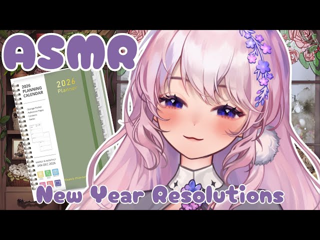 【ASMR】2026 Planner Setup - Soft Spoken Goals & Organization