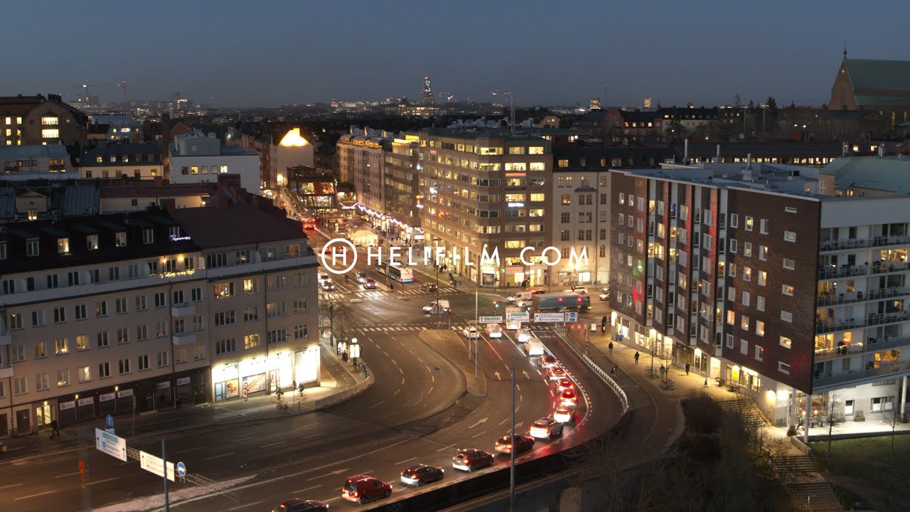 10670. Hornstull Drone Stock Footage Video