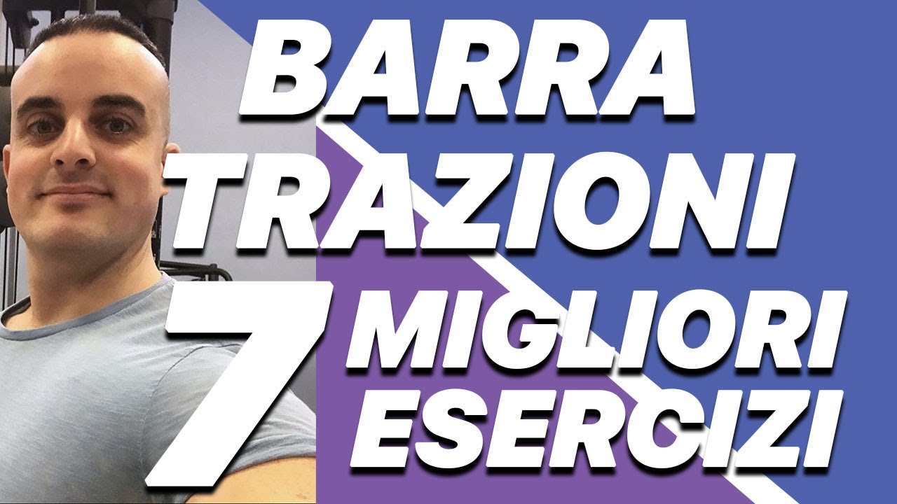 Barra per Trazioni + 1 Elastico: i 12 Migliori Esercizi per la Massa  Muscolare 