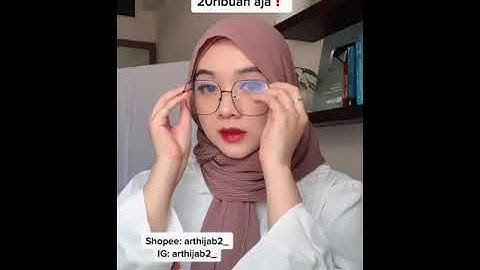 Tutorial hijab pashmina plisket kekinian simple tik tokers