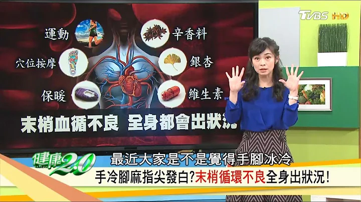 手脚冰冷又麻？活化你的末梢血液循环，专家激推这样吃这样动！健康2.0(完整版) - 天天要闻